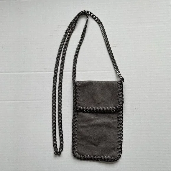 Grey vegan Stella McCartney Falabella style Pouch crossbody - Picture 10 of 10